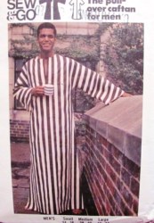 3383 Butterick MR 3384 MS LONG 70S KIMONO SLEEVE CAFTAN 3 PC PATTERN MR 34-36'', 38-40''; 42-44" MS 12-14 ; 8-10 choice